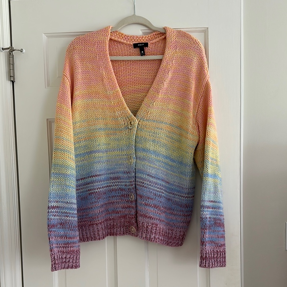 Multicolor Gradient Women's Sweater